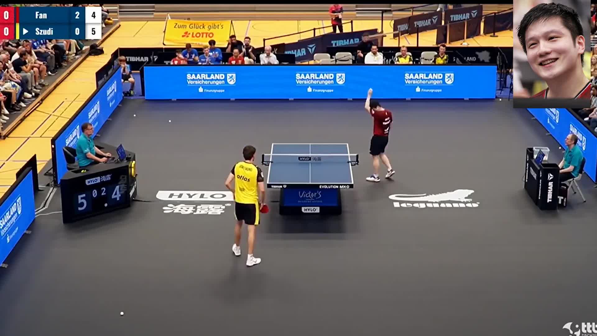 德国队完胜法国队，樊振东刷新纪录